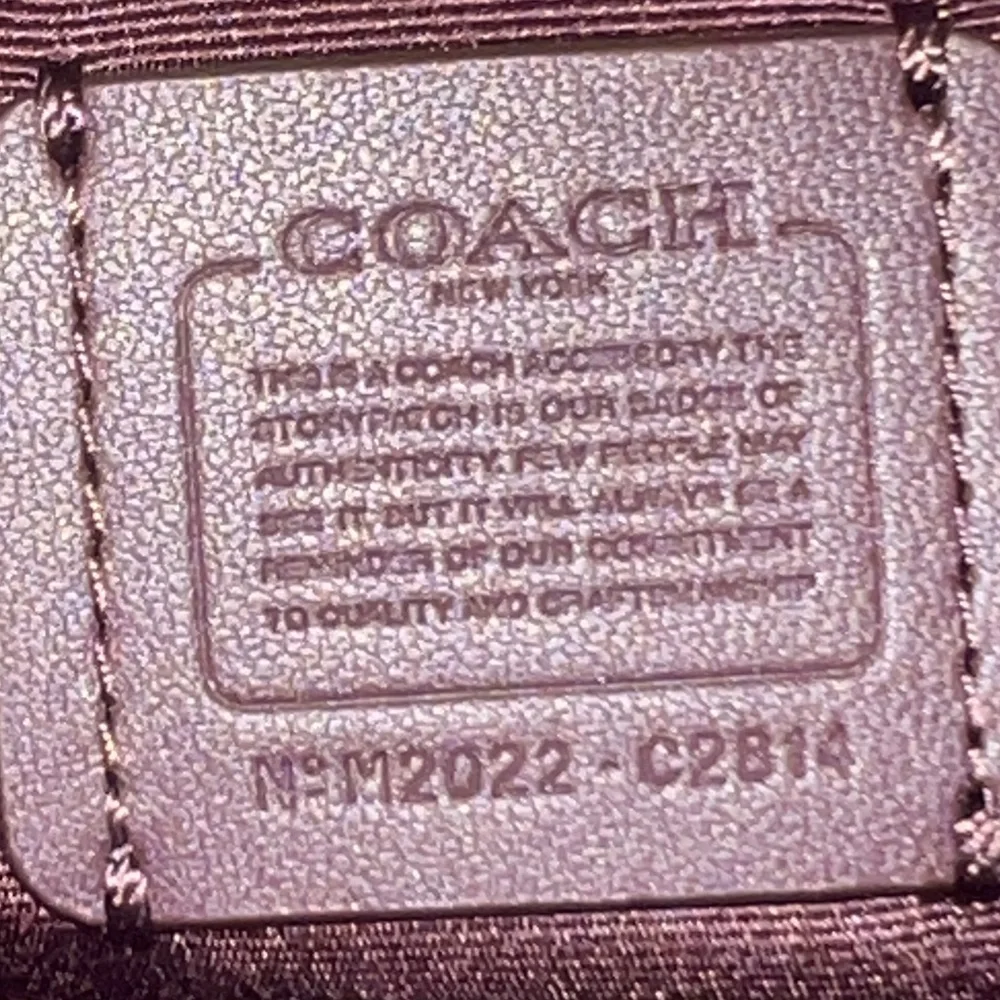 RARE Coach Addie Lavender Leather Crossbody Bag small - Picture 11 of 15
